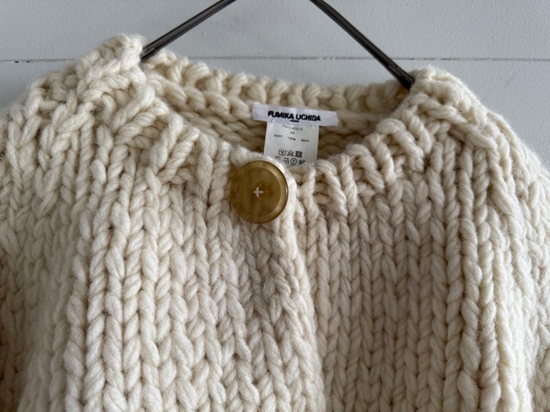 FUMIKA UCHIDA ニットボレロ カーディガン FUMIKA UCHIDA ニットボレロ カーディガン