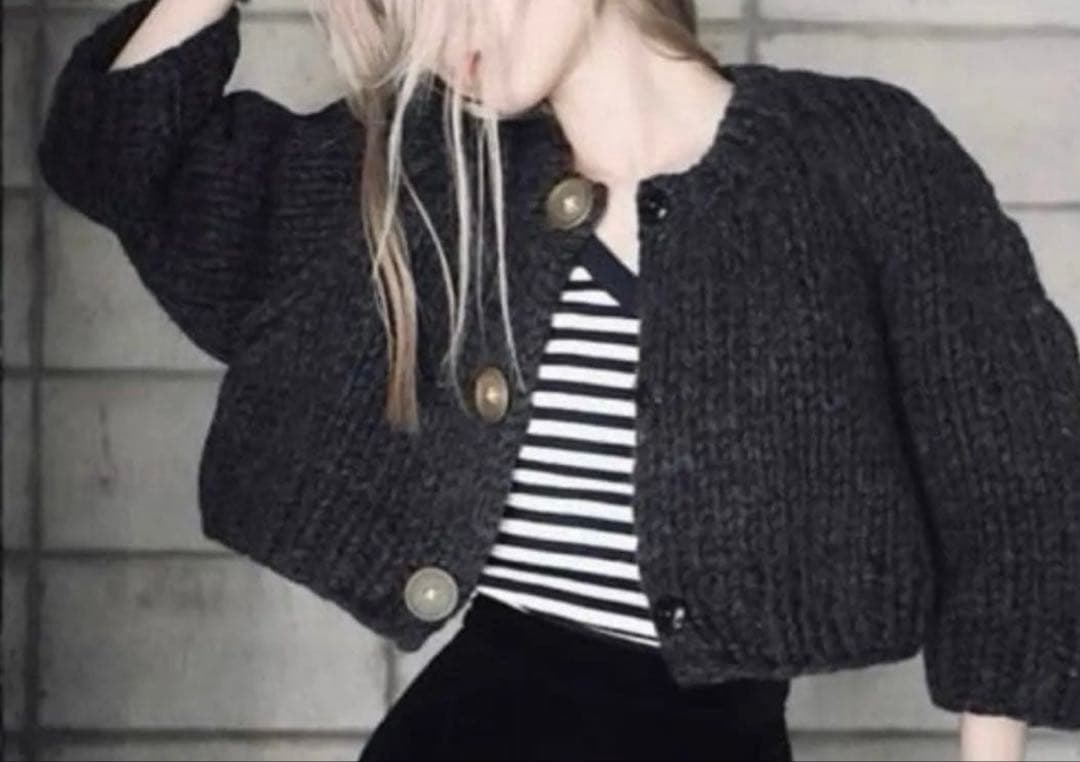 FUMIKA UCHIDA ニットボレロ カーディガン FUMIKA UCHIDA ニットボレロ カーディガン