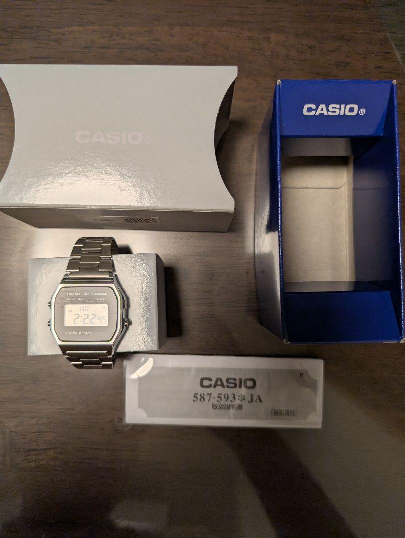 CASIO CLASSIC A158WEA-1JF 本田翼 愛用　チープカシオ