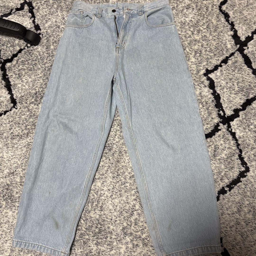 Carhartt ライトブルーデニムパンツ
