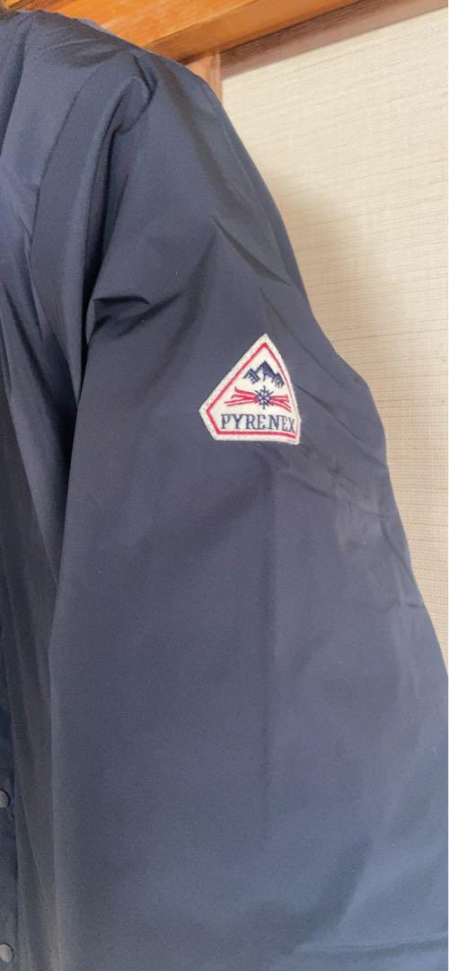 【新品未使用】PYRENEX ピレネックス ダウンジャケット Ｌサイズ ネイビー