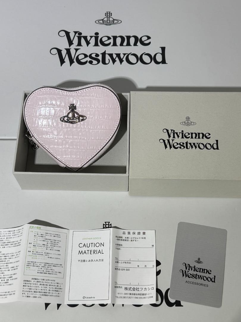 k*u様 Vivienne Westwood ハート型コインケース