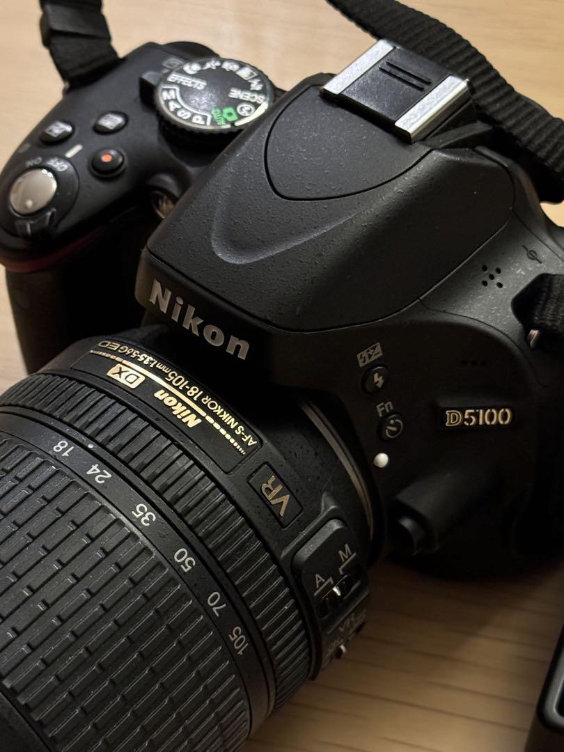 Nikon D5100 本体＋レンズ18-105mm f/3.5-5.6G