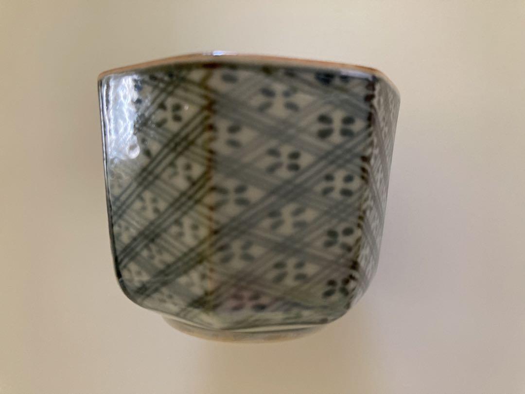 ☆決算特価商品☆ 九谷焼/二代浅蔵五十吉/7角ぐい呑み 工芸品