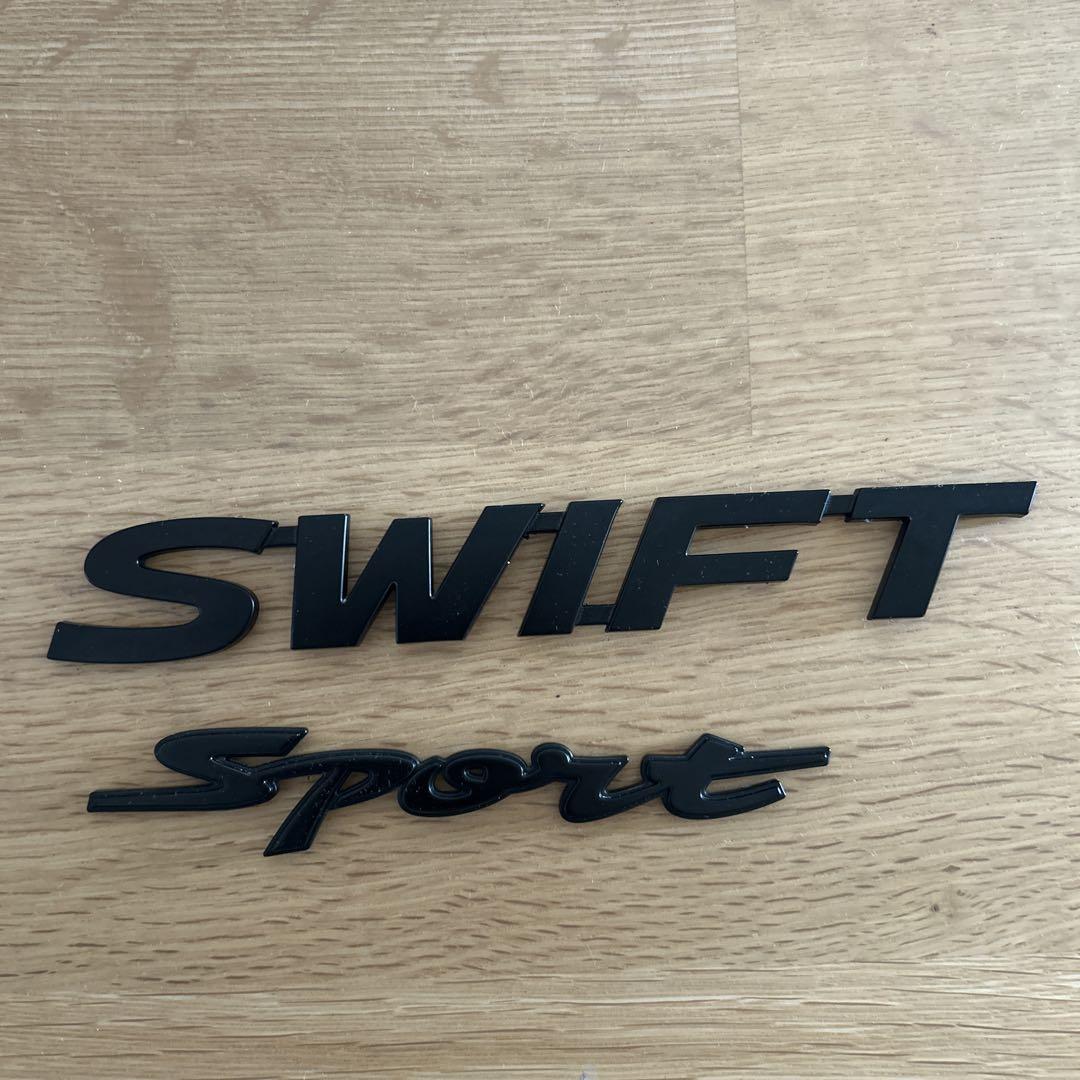 ZC33S 純正SWIFT Sport エンブレム マットブラック