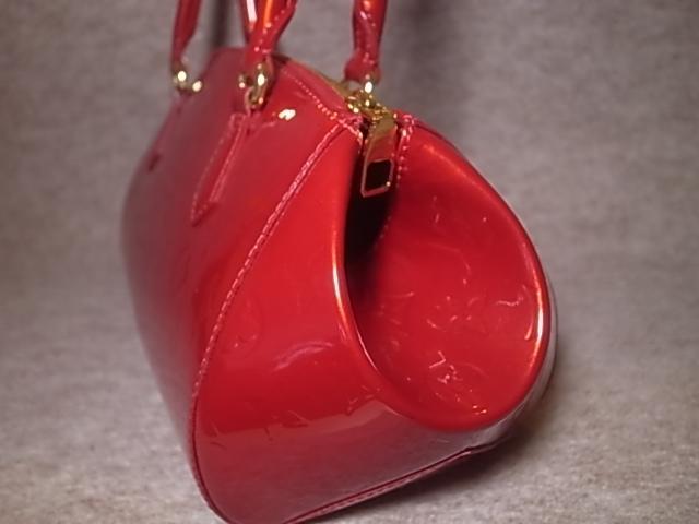 超美品】Louis Vuitton 赤 ハンドバッグ シャーウッド ベルニ バッグ