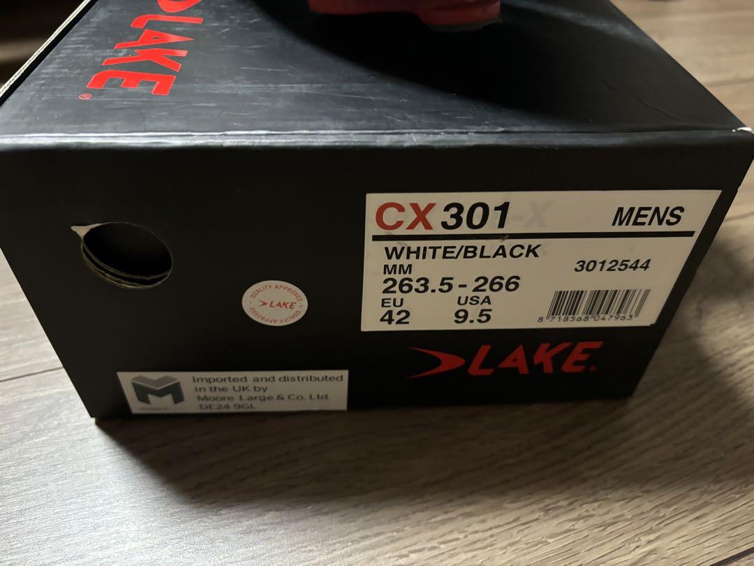 LAKE CX301 ホワイト/ブラック 42