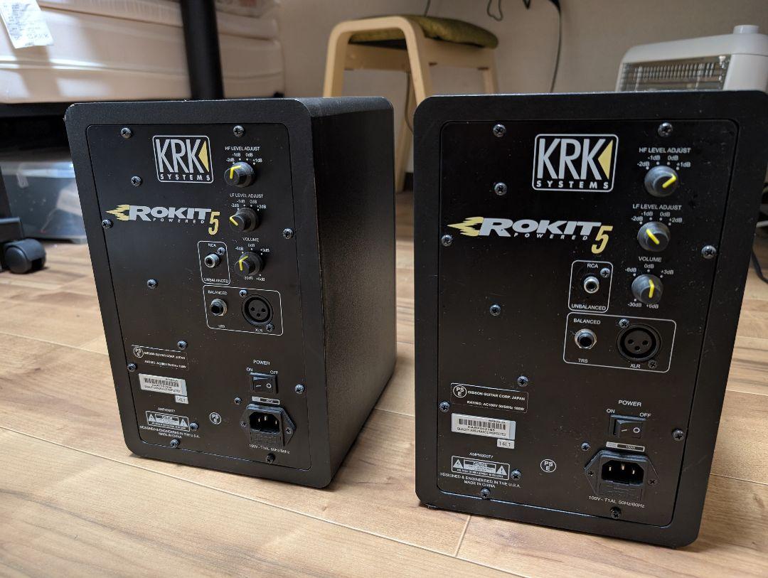 値下げ　KRK ROKIT 5 スタジオモニタースピーカー
