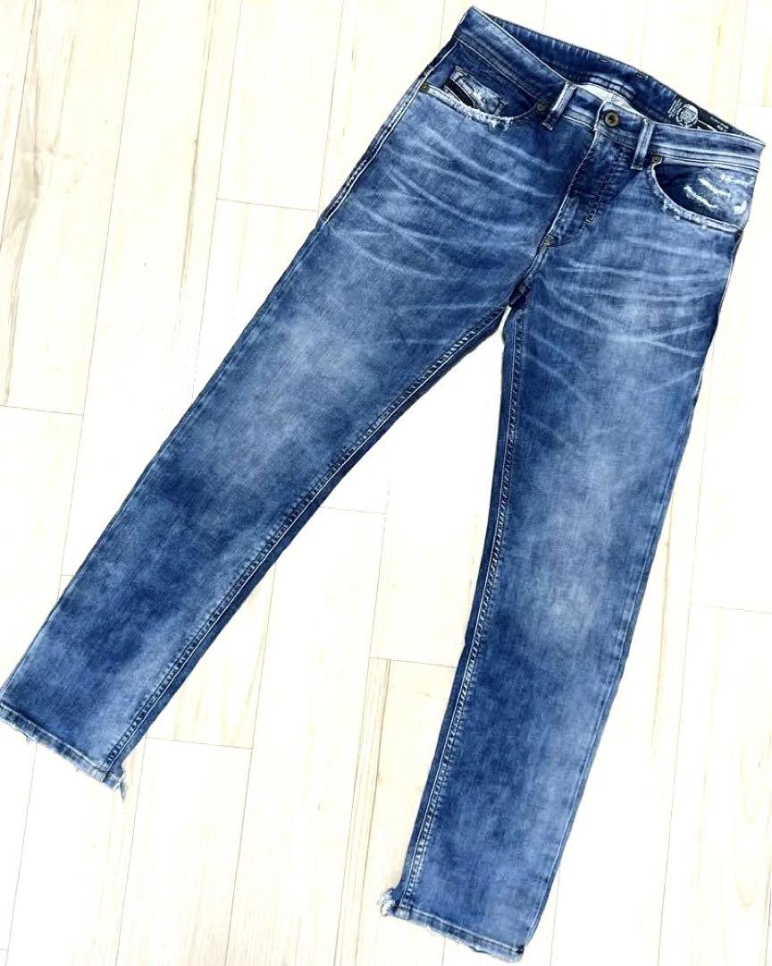 DIESEL ディーゼル ジョグデニム スウェットパンツ W30AKM_denim