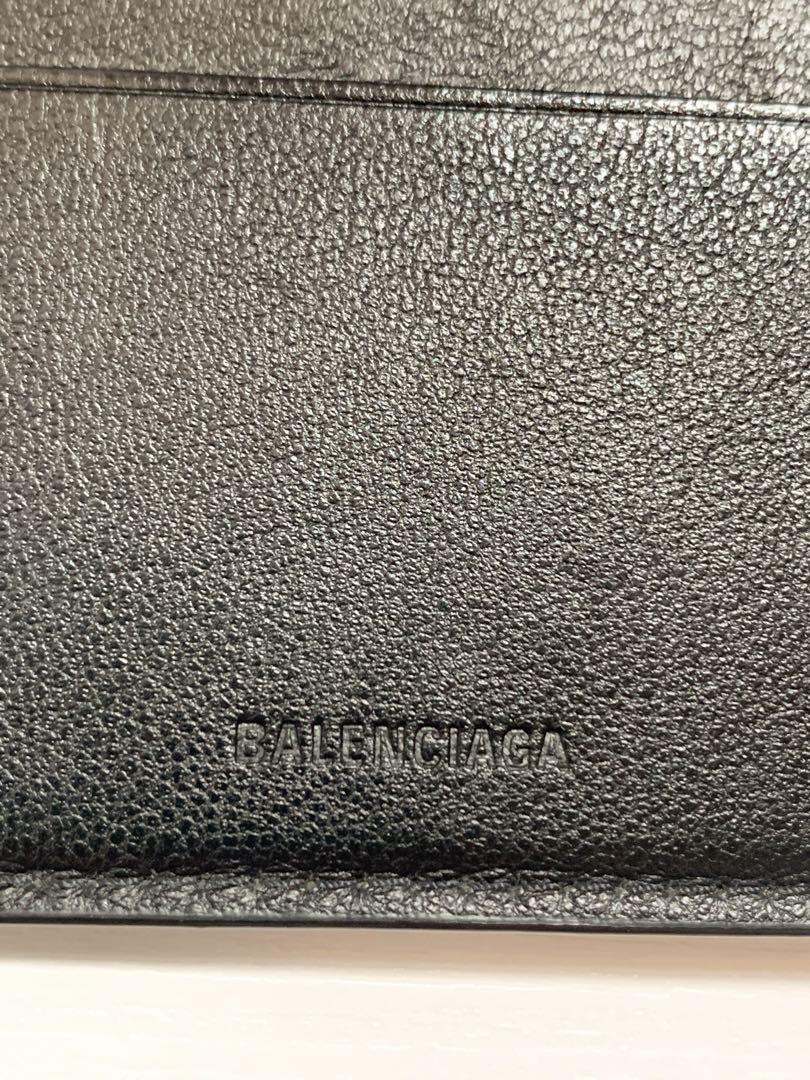 【BALENCIAGA】バレンシアガ マネークリップ カードケース　折財布