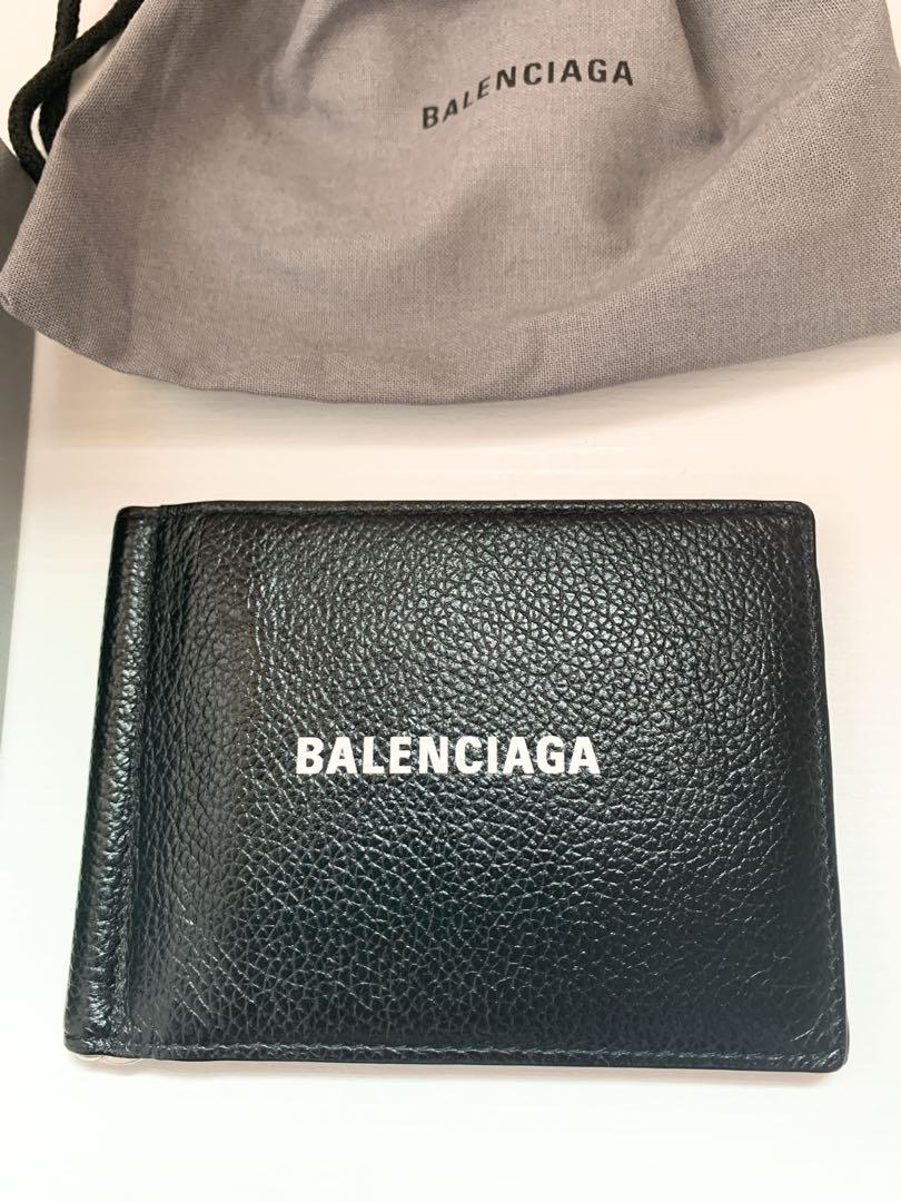 【BALENCIAGA】バレンシアガ マネークリップ カードケース　折財布