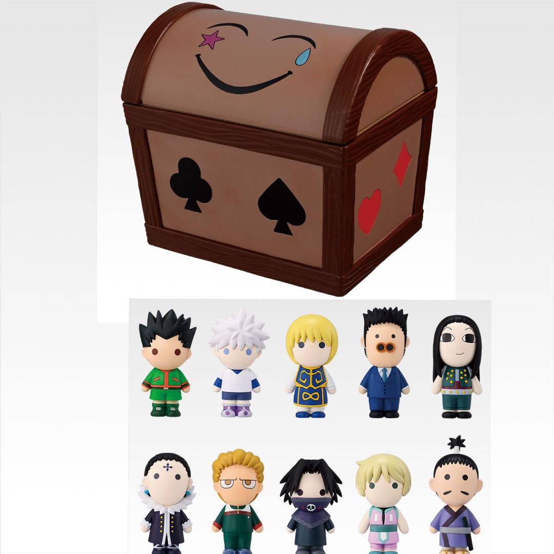 ハンターハンター 一番くじ ヒソカのおもちゃ箱 ミニマスコット コンプ新品、♥