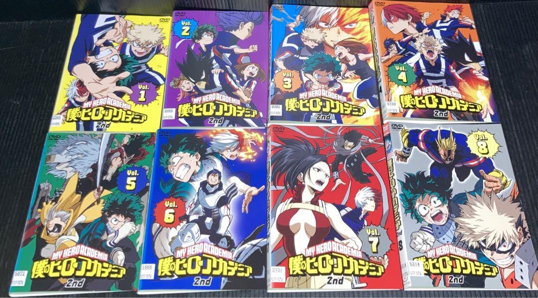 公式ファッションブランド通販サイト 僕のヒーローアカデミア 2nd 3rd 全16枚 DVD アニメ