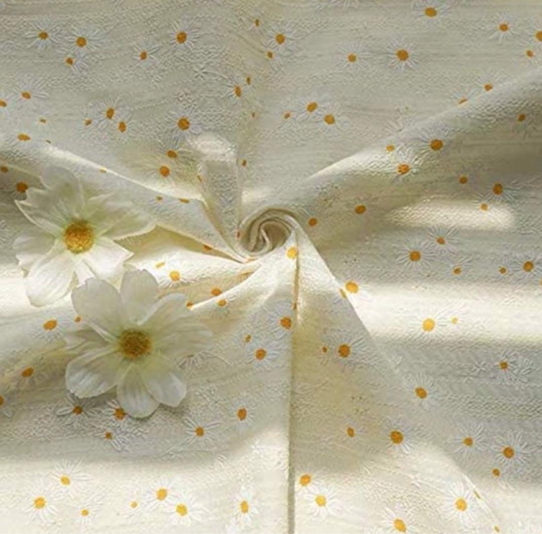 刺繍生地 布 綿100％ コットン レース 生地 布 綿 刺繍 パッチワーク布