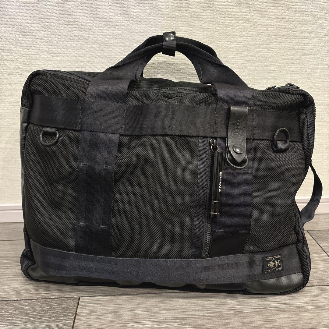 美品　PORTER ヒート 3way ビジネスバッグ リュック