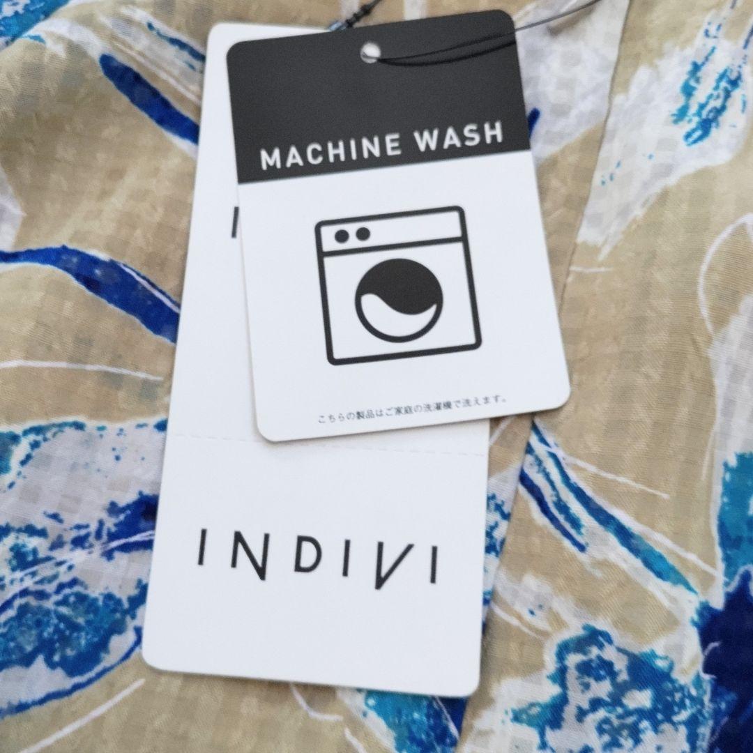 新品タグ付き♪INDIVI 洗える/日本製 アートタッチフラワー