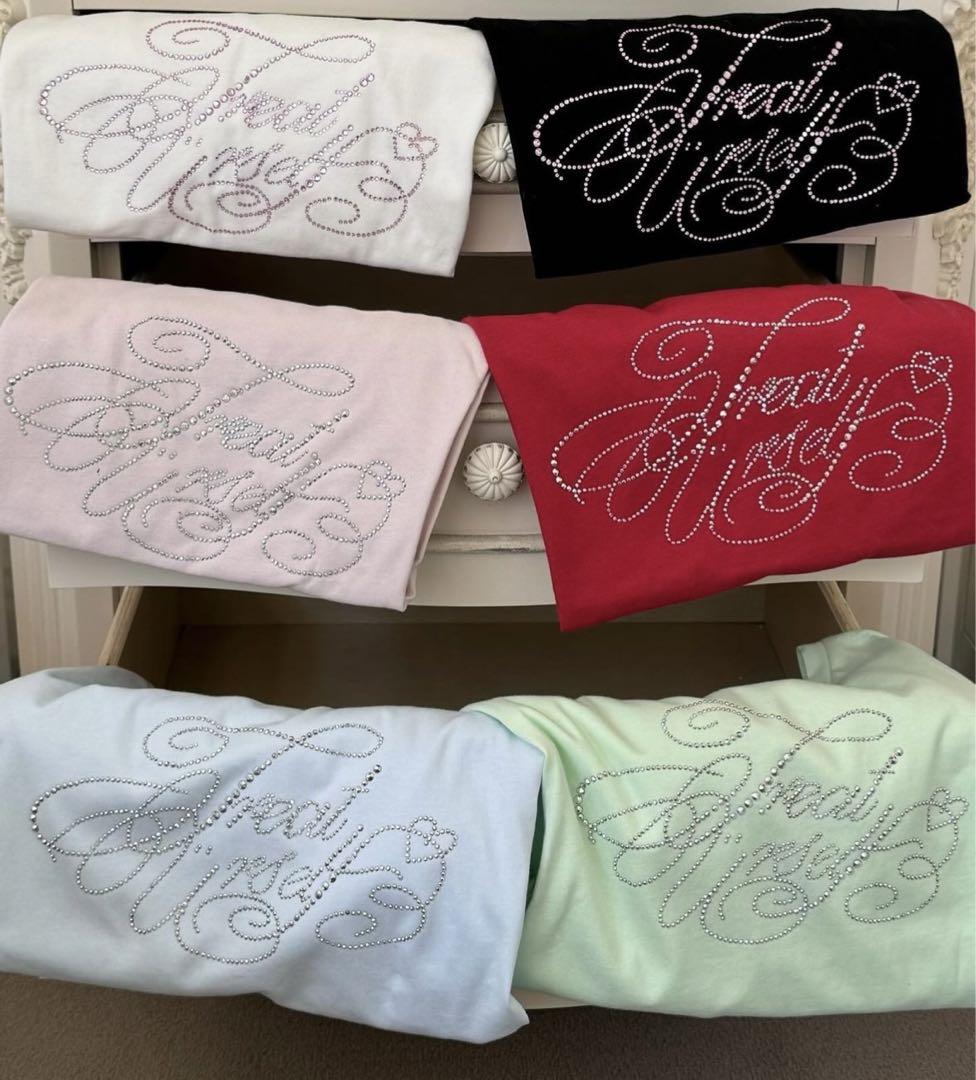 超安い品質 urself treat トリートユアセルフ ソーダ ラインストーンTシャツ トップス