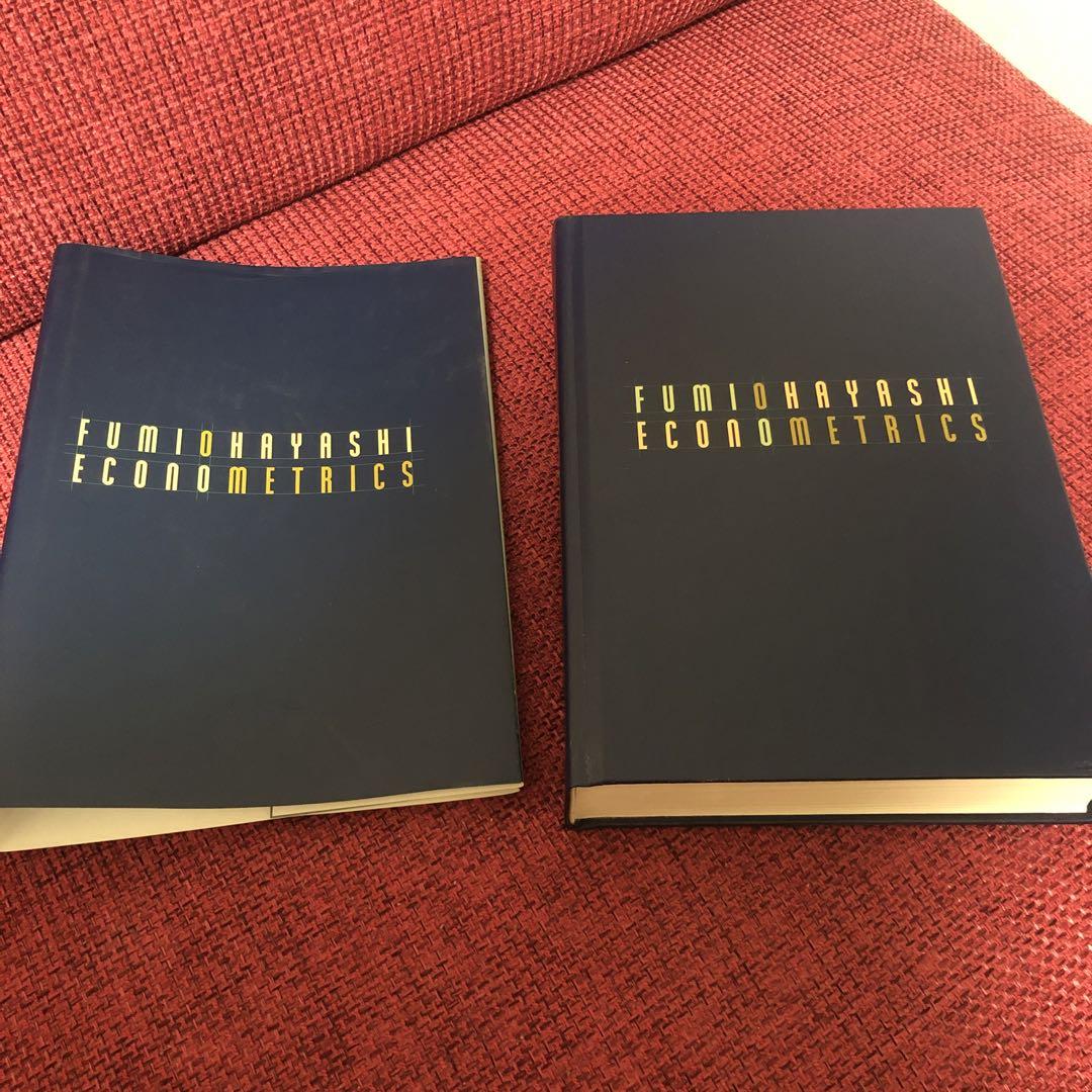 英語　経済学　教科書　FUMIOHAYASHI ECONOMETRICS