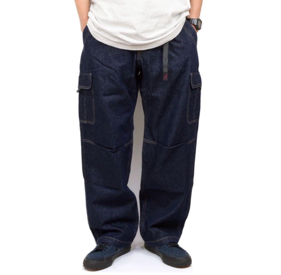 【完売品】グラミチ　デニムカーゴパンツ