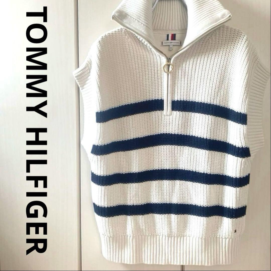 TOMMY HILFIGER トミーフィルフィガー　ニットベスト　ゴルフウェア