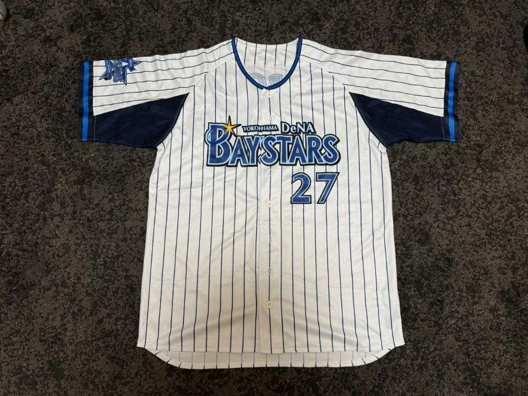 横浜DeNAベイスターズ ナイジャーモーガン選手MORGAN 27 ユニフォーム 激レア美品】 MORGAN #27 DeNAベイスターズ レプリカ