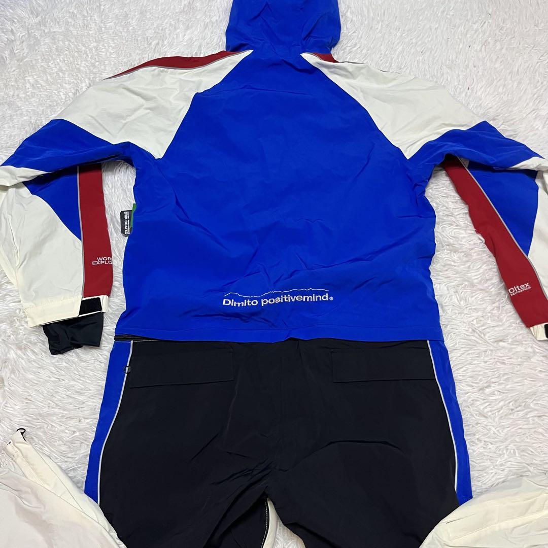 新品 Dimito ディミト スノーボードウェア ロイヤルブルー スーツ ツナギ