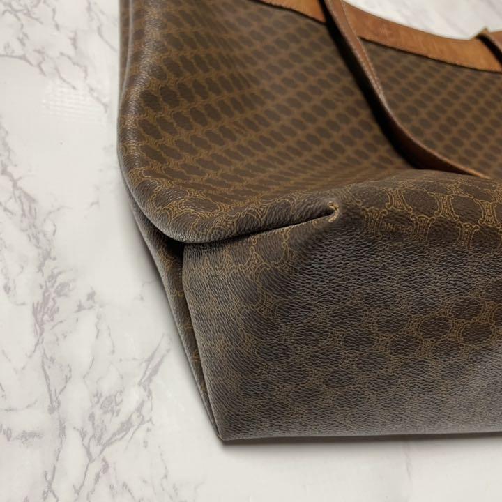 セール限定SALE M11 マカダム柄 ハンドバッグ トートバッグ 3qRzh-m69396975596 オールド CELINE セリーヌ 人気定番得価