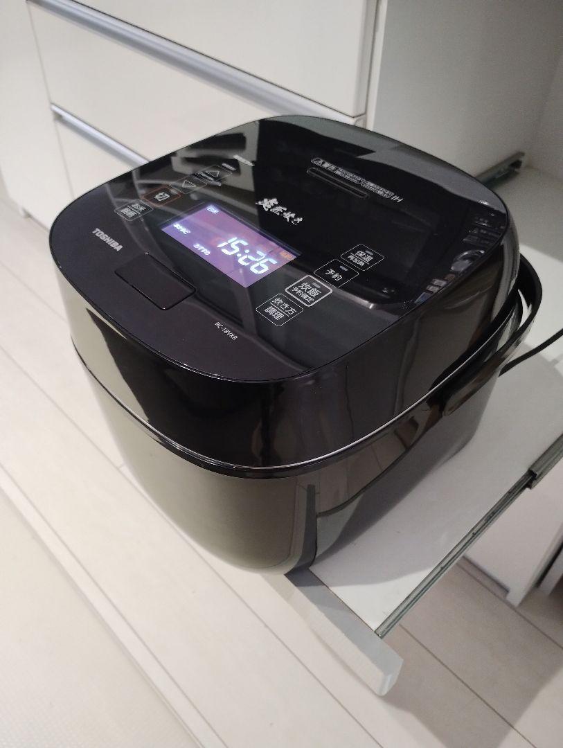東芝 真空圧力IH炊飯器 炎 匠炊き 1升 RC18VSV(K) — nmo