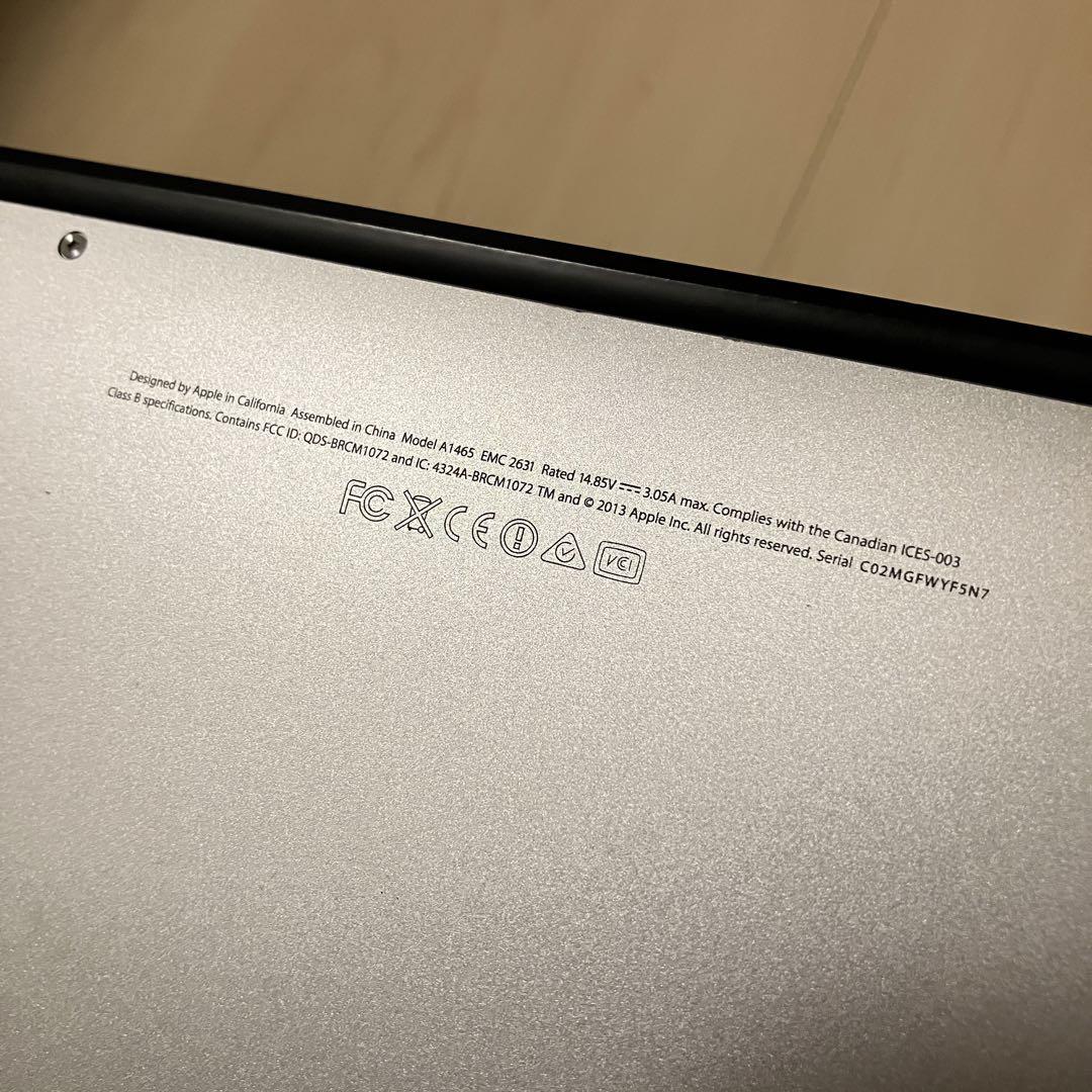 MacBook air 2013年モデル11インチ 画像6