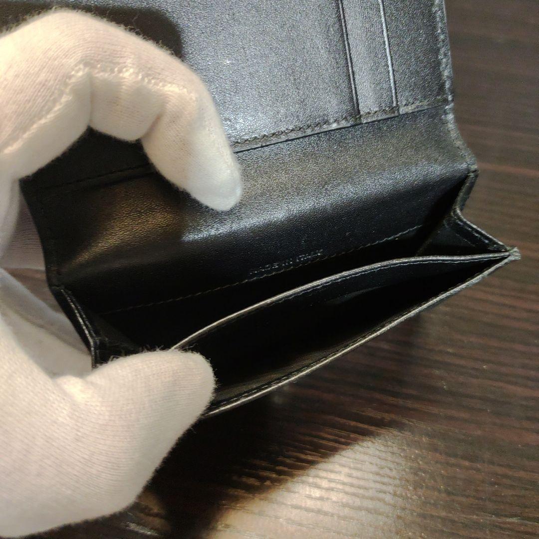 SAINT LAURENT　サンローラン　カードケース　名刺入れ　定期入れ　黒