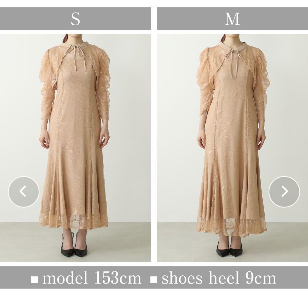 新品　Kana ドレス　レースボレロセット