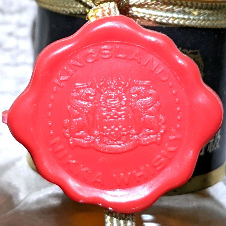 ニッカ　キングスランド　特級　従価税率適用　760ml43%　古酒未開栓　箱無③