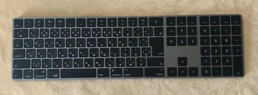 美品 スペースグレイ APPLE MAGIC KEYBOARD JIS配列