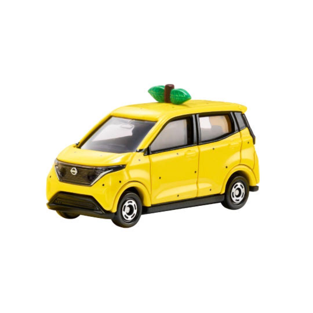 【新品】 2個セット ゆずサクラ　トミカ NISSAN SAKURA イエロー