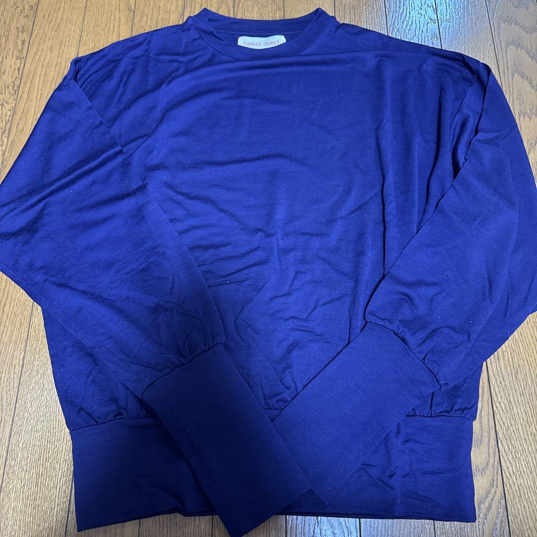 トップス barbell object swool ls top