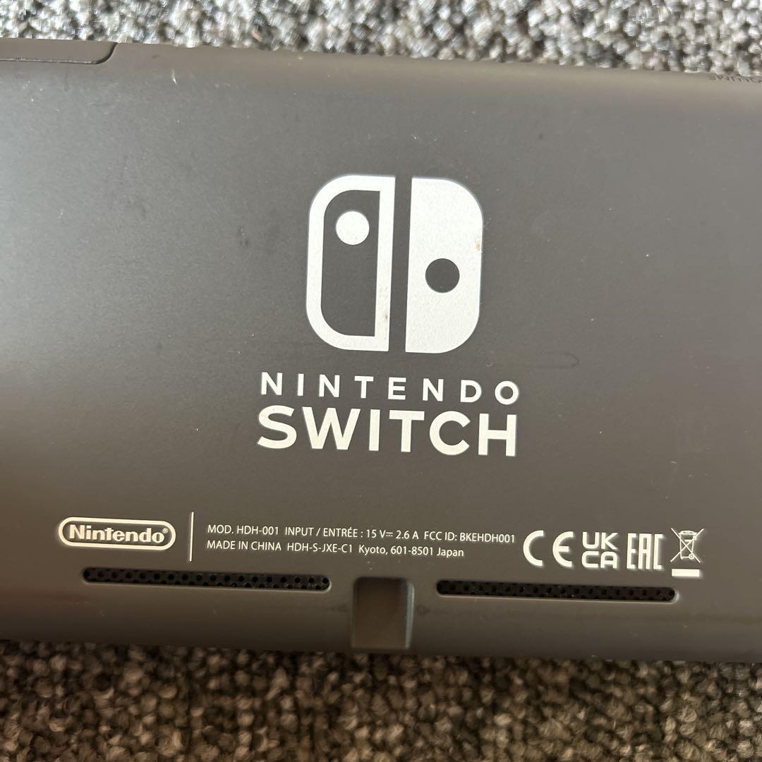 Nintendo Switch Lite グレージャンク品