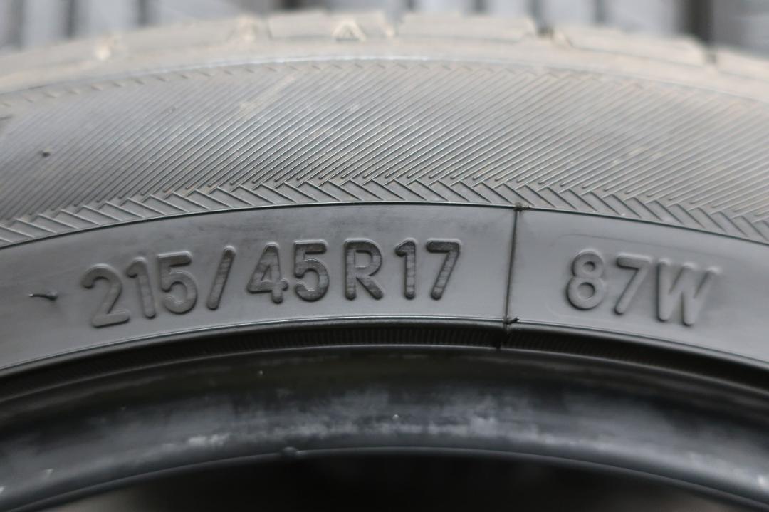 2023年製　トーヨー　SD-7　215/45R17　バリ溝95%　4本