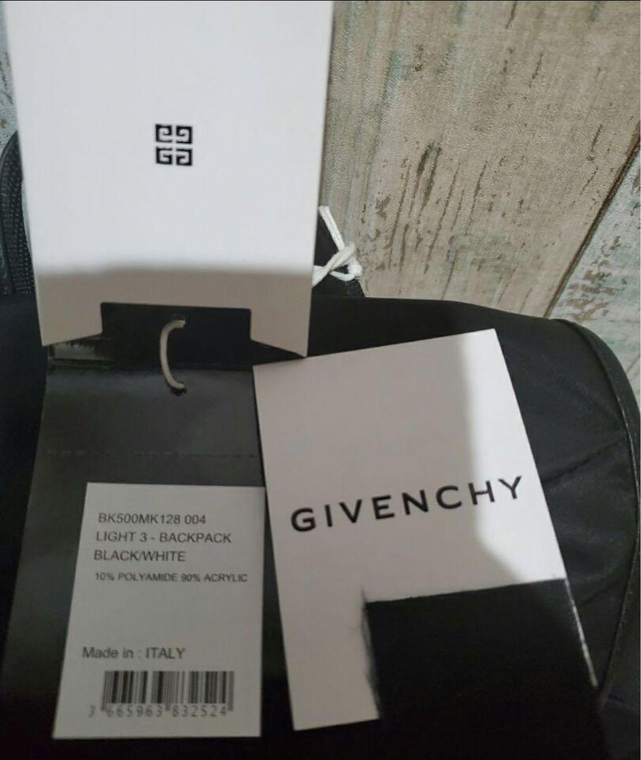 GIVENCHYジバンシー ナイロン ロゴ バックパック リュック 画像2