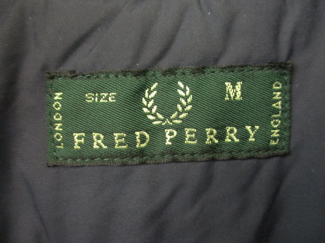 フレッドペリー イタリア製〈裏フリース ジャケット〉M1196m フレッドペリー イタリア製〈裏フリース ジャケット〉M1196m