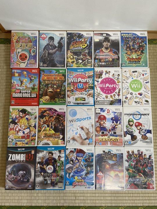 お得100%新品 Nintendo Wii Uプレミアムセット本体 ソフト20本 付属品多数 ztLQJ-m69409724165 最安値豊富な