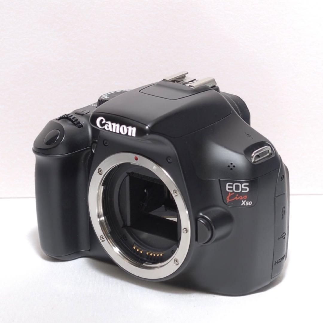 簡単操作✨ Canon EOS Kiss X50 標準レンズセット 軽量 初心者 Amazon | Canon デジタル一眼レフカメラ EOS Kiss X50 レンズ
