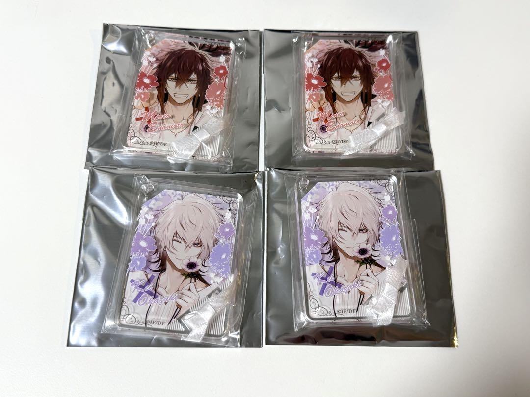 Collar×Malice リボンタイアクリルプレートキーチェーン 全6種セット Collar×Malice ステラver. リボンタイアクリルプレートキー