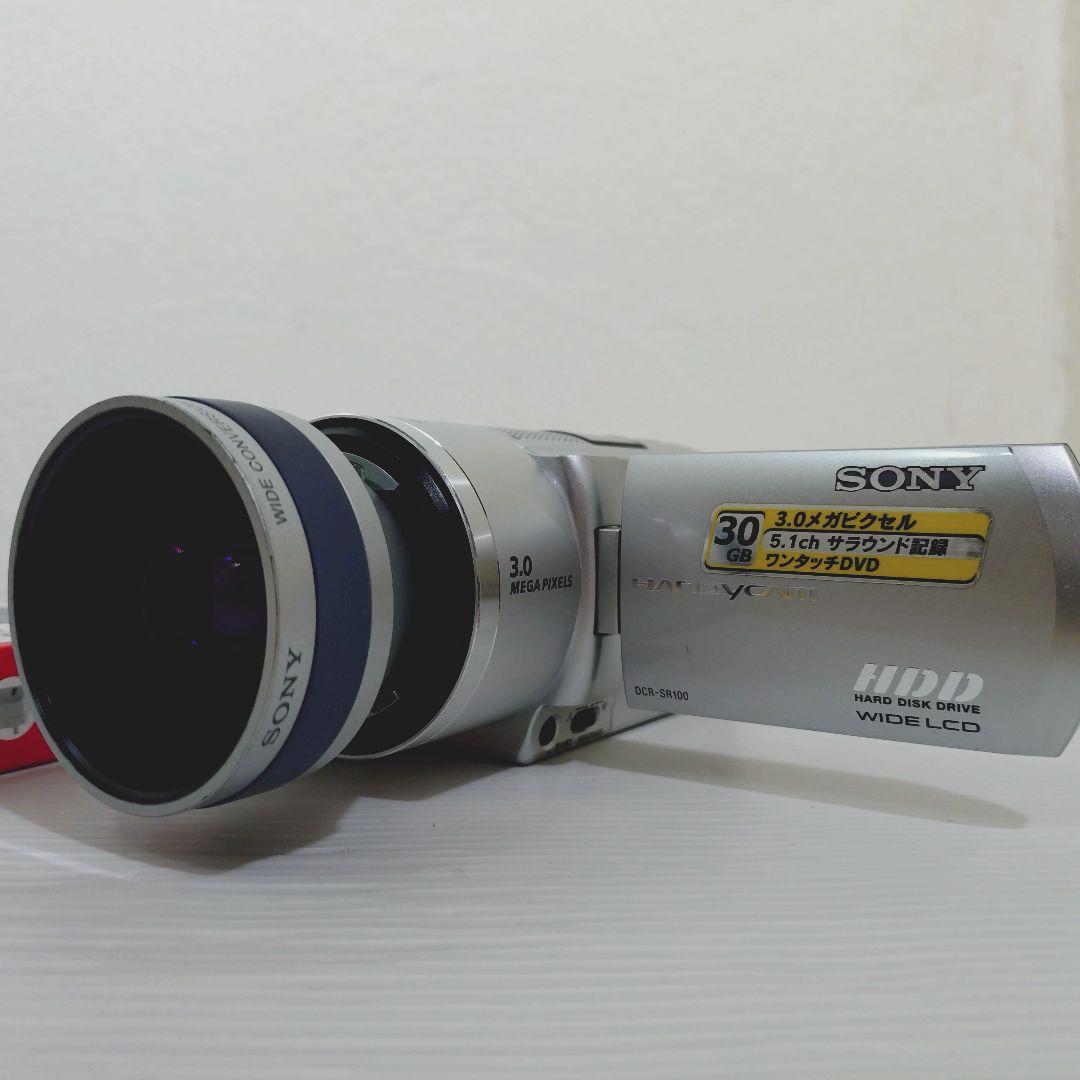 最前線の SONY 動作OK】ナイトショットOK Handycam メルカリ - DCR-SR100 ビデオカメラ