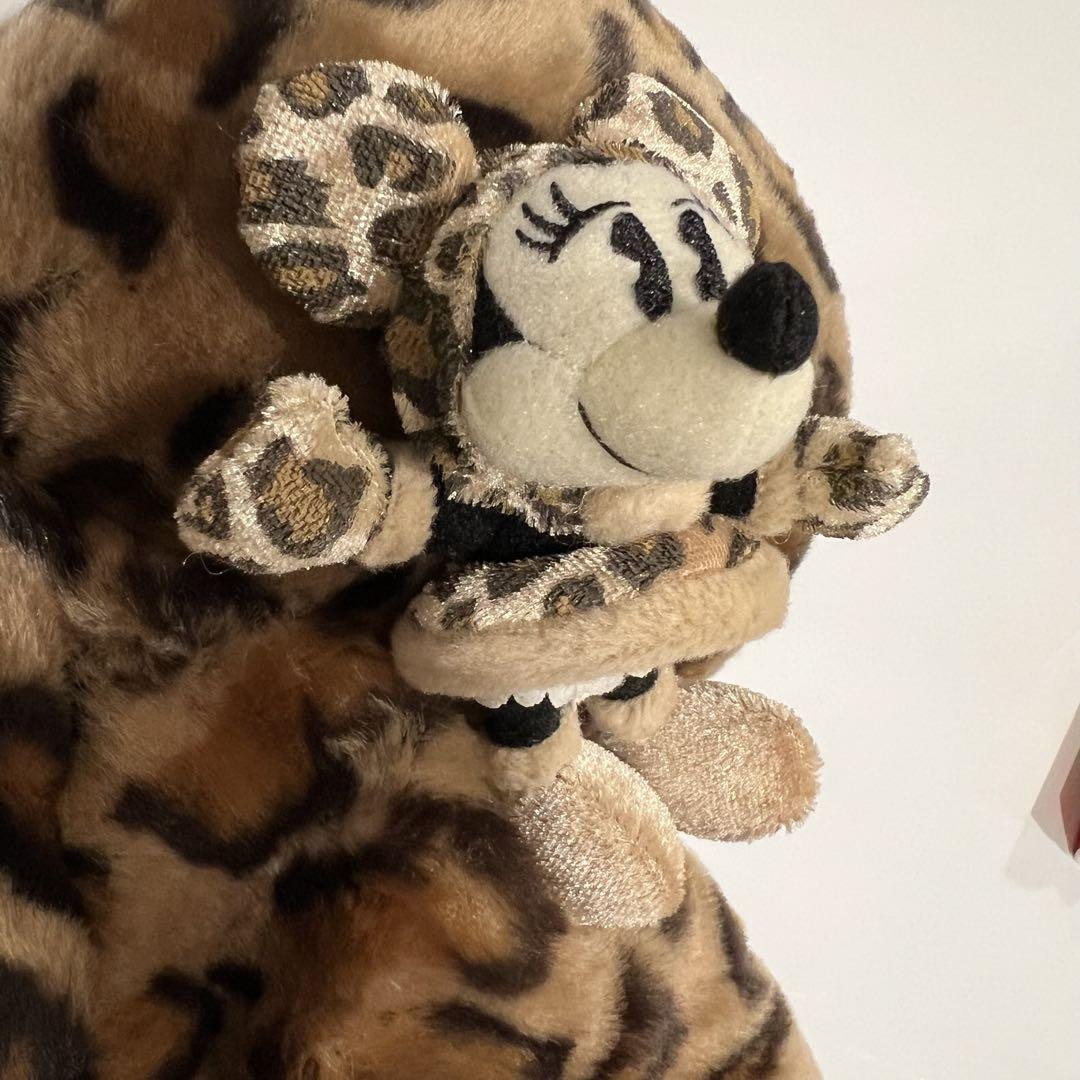 ファンキャップ ミニー ヒョウ柄 ディズニー