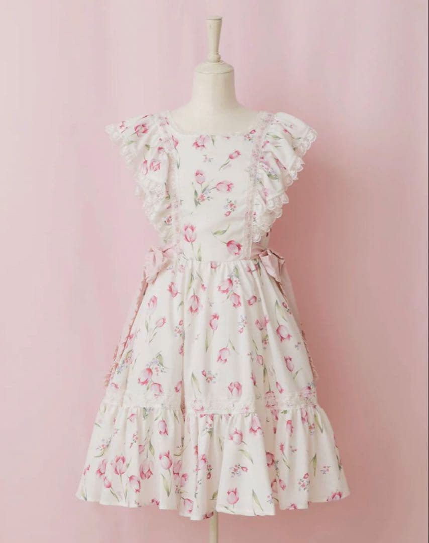 メルフィーメモリー フラワープリントワンピース