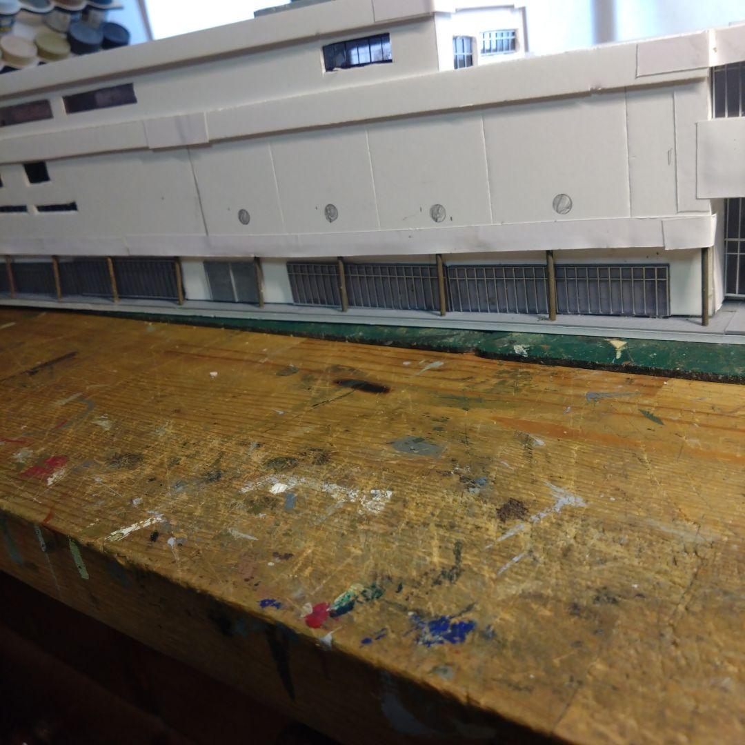 Nゲージ ちび太様製造依頼分　釧路長崎屋ストラクチャー（完全自作ストラクチャー）