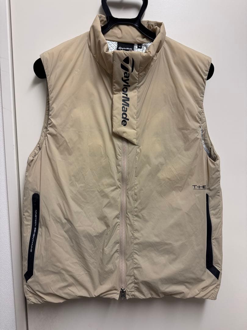 TaylorMade T-heat ベスト ベージュ Mサイズ