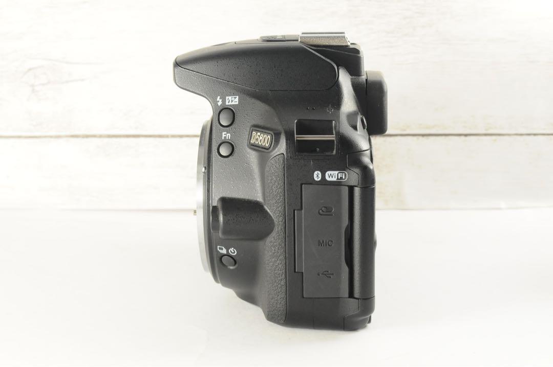 ❤️シャッター回数わずか519枚❤️Wi-Fi &自撮り❤️Nikon D5600