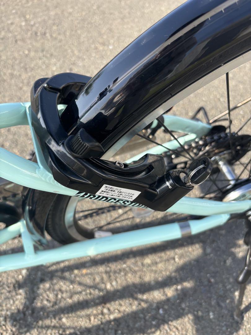 美品！SCHLEIN 子供用自転車 ミントグリーン 前カゴ付き　小学生