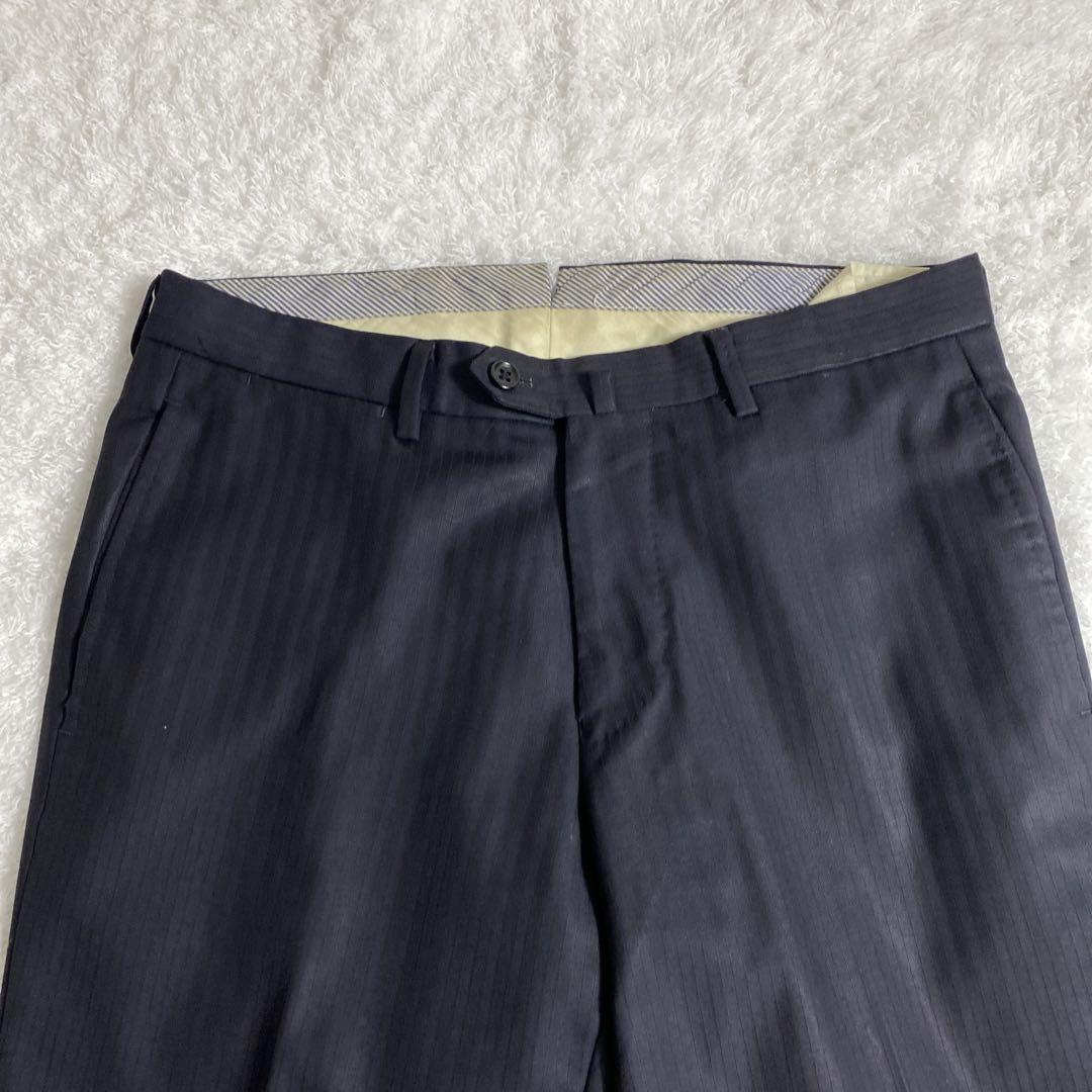 【高級生地】エルメネジルドゼニア エレクタ スーツ 最高品質 ストライプ 2B